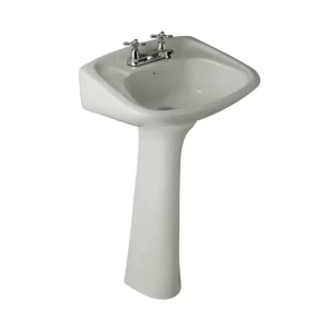 LAVABO FERRARA CON PEDESTAL (BLANCO)
