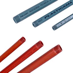 TUBERIA Y ROSCABLE DE PRESION ½, ¾ (PLASTIGAMA)